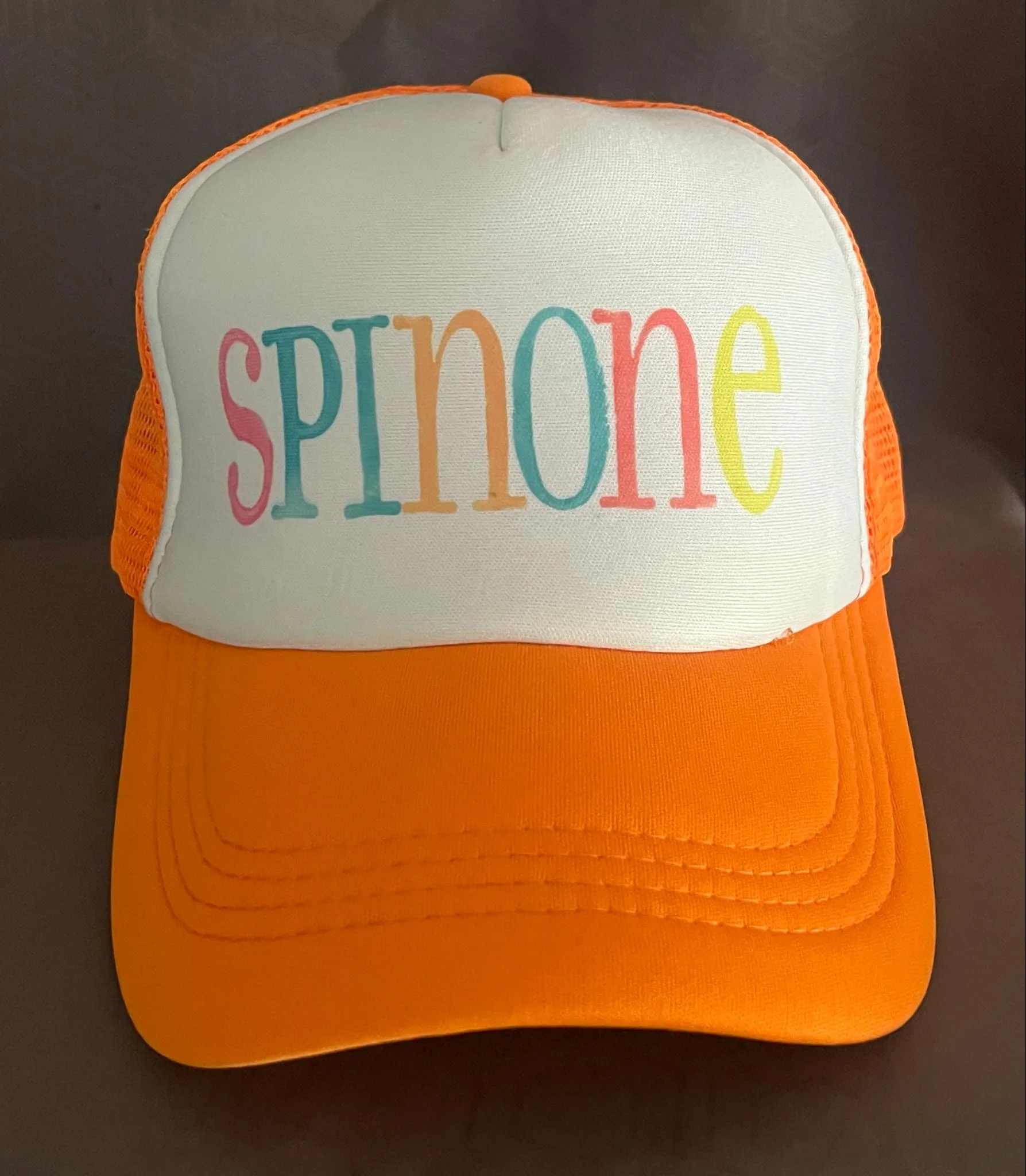 キャップ [GOLDEN SUNSHINE] Two Tone Logo Ball Cap : 4color Two Tone Printed Baseball Cap — Spinone Club of America